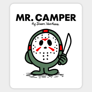 Mr. Camper Sticker